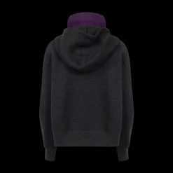 Sponge Sweat x Grosgrain Layered Zip-Up Hoodie