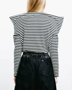 Striped Long-Sleeved Shirt