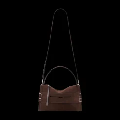 Suede Loafer Bag