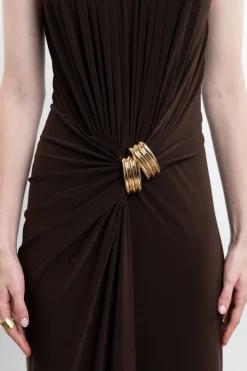 The Serena Draped Dress