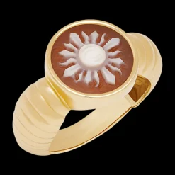 The Sun Cameo Ring