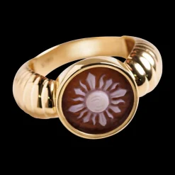 The Sun Cameo Ring