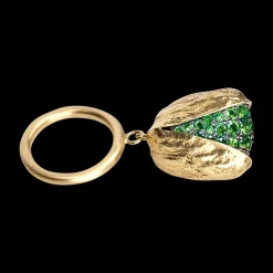 Tsavorite Pistachio Ring