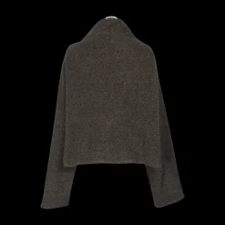 Turtleneck Herringbone Top