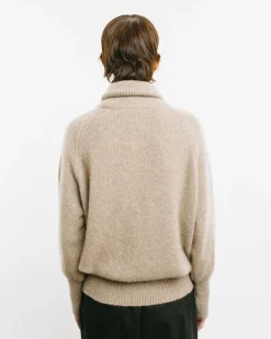 Turtleneck Raglan Sweater