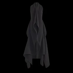 Varsity Draped Midi Dress