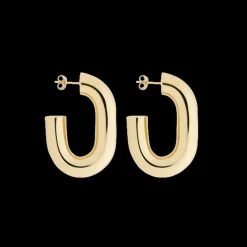 XL Link Hoop Earrings