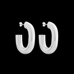 XL Link Hoop Earrings